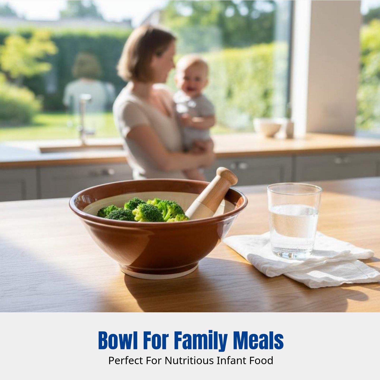 Ceramic Grinding Bowl for Baby - Baby Food Grinding Bowl avaliação e preço