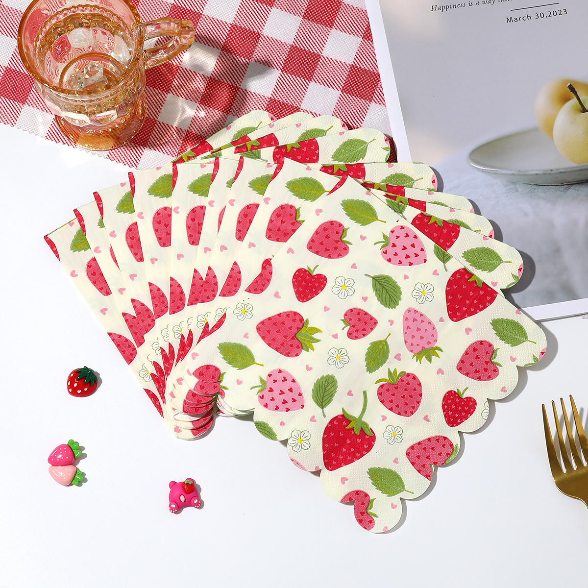 20Pcs/bag Sweet Strawberry The - Baby Food Processor avaliação e preço