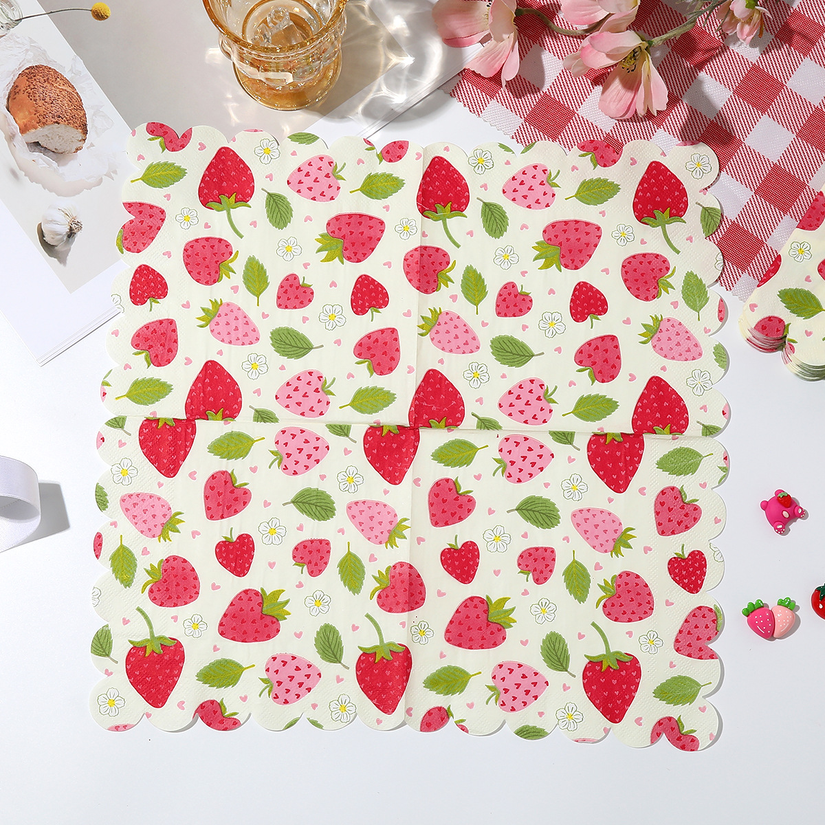 20Pcs/bag Sweet Strawberry The - Baby Food Processor avaliação e preço
