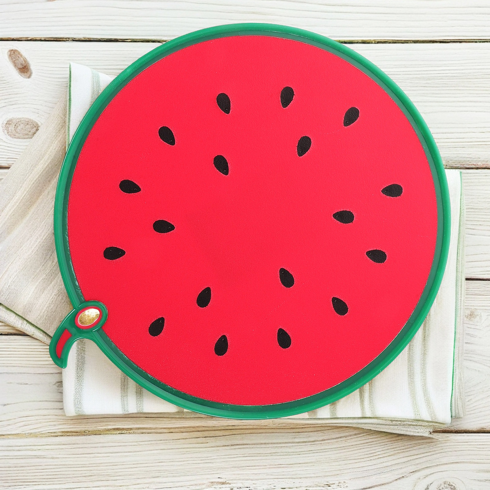 Watermelon Shaped Plastic Cutt - Baby Food Fruits avaliação e preço