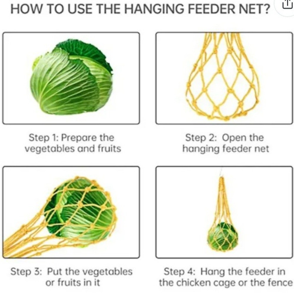 New Nylon Feeder Bag Mesh Desi - Mesh Feeder Bag avaliação e preço