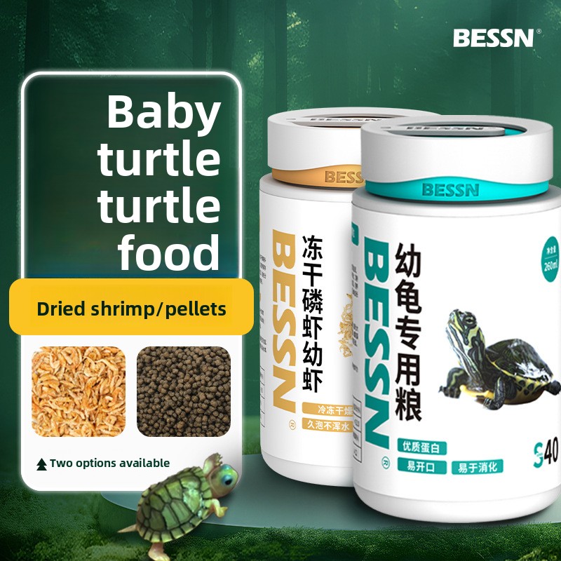 BESSN All-Stage Turtle Food wi - Baby Food Shrimp avaliação e preço