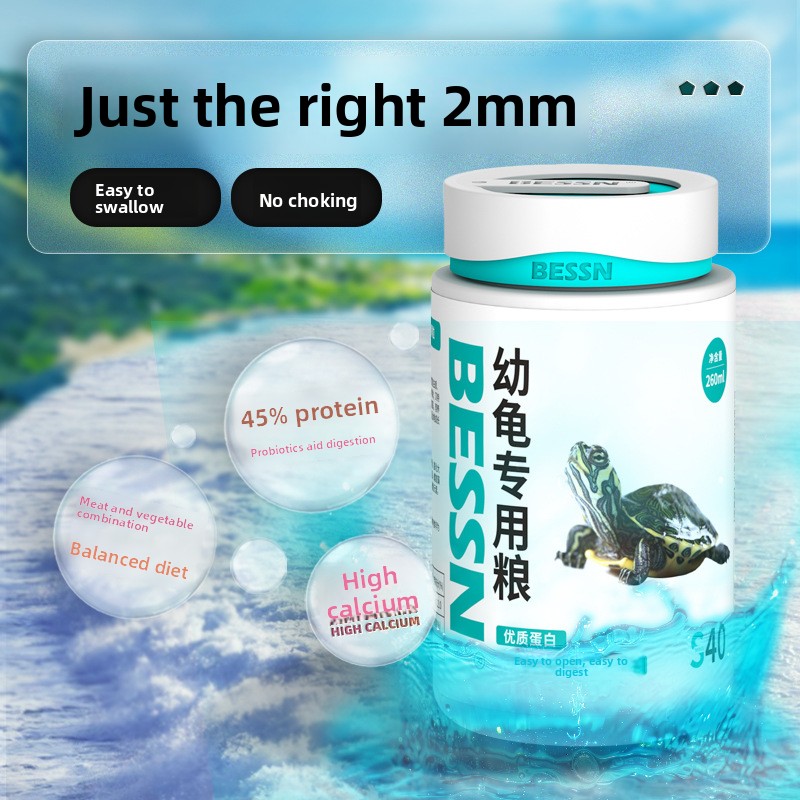 BESSN All-Stage Turtle Food wi - Baby Food Shrimp avaliação e preço