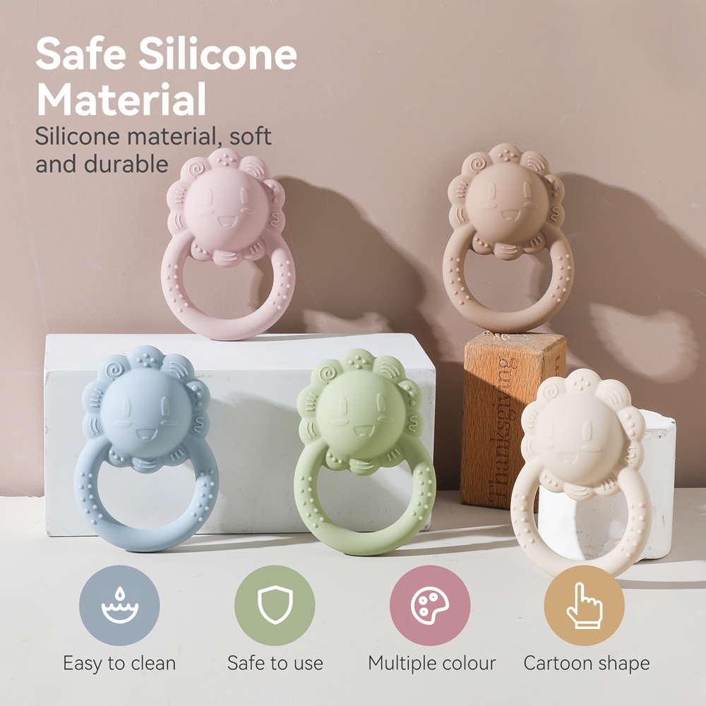 Baby Toys Silicone Teether Foo - Baby Food Natural avaliação e preço