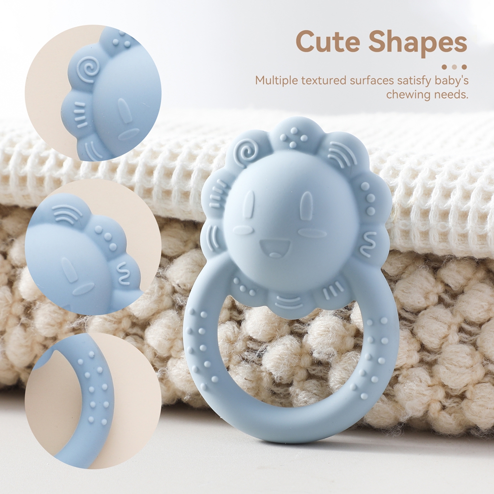 Baby Toys Silicone Teether Foo - Baby Food Natural avaliação e preço
