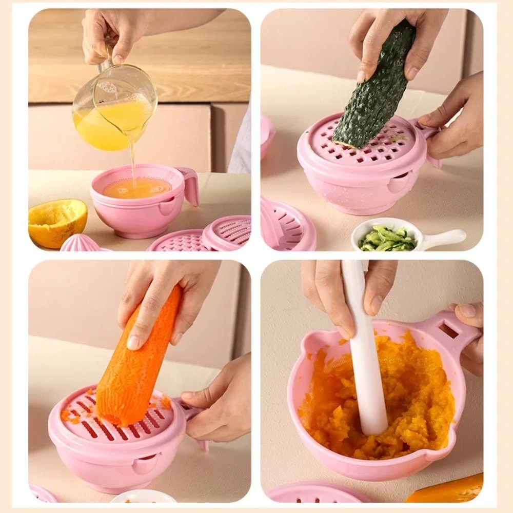 Solid color Baby Food Grinding - Baby Food Grinding Bowl avaliação e preço