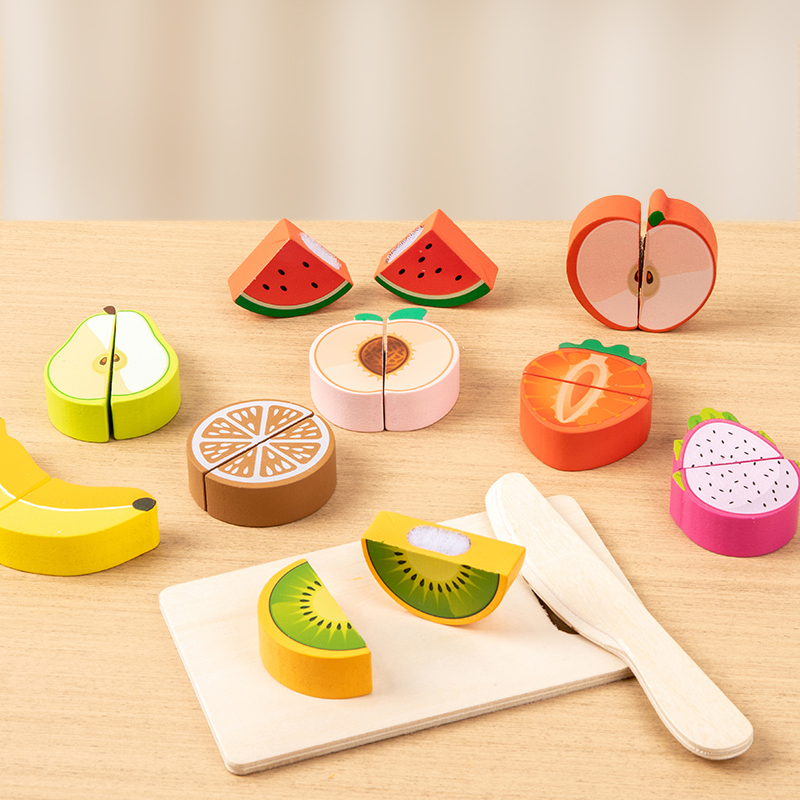 Wooden Kitchen Pretend Toy Sim - Baby Food Natural avaliação e preço