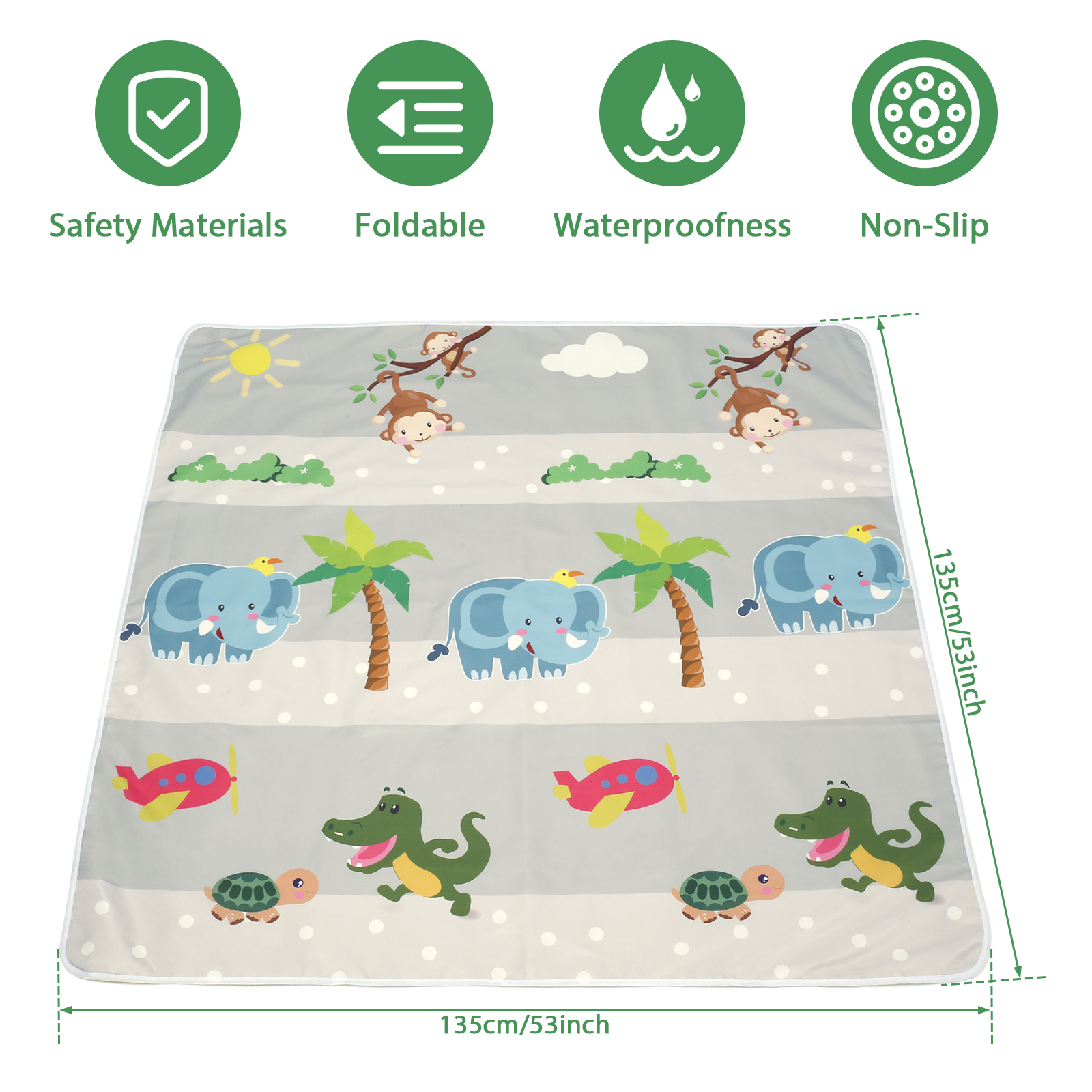 Baby Splat Mat for Under High  - Highchair Splash Mat avaliação e preço