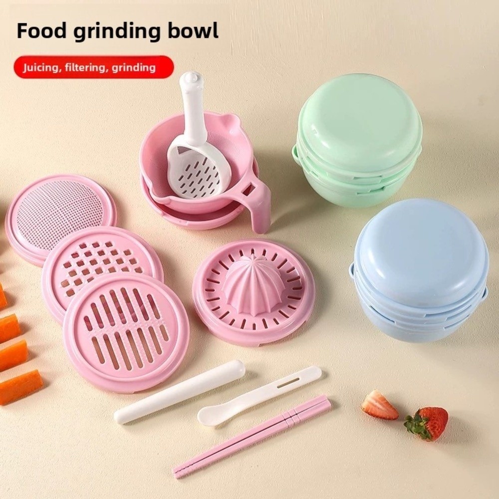 Solid color Baby Food Grinding - Baby Food Grinding Bowl avaliação e preço