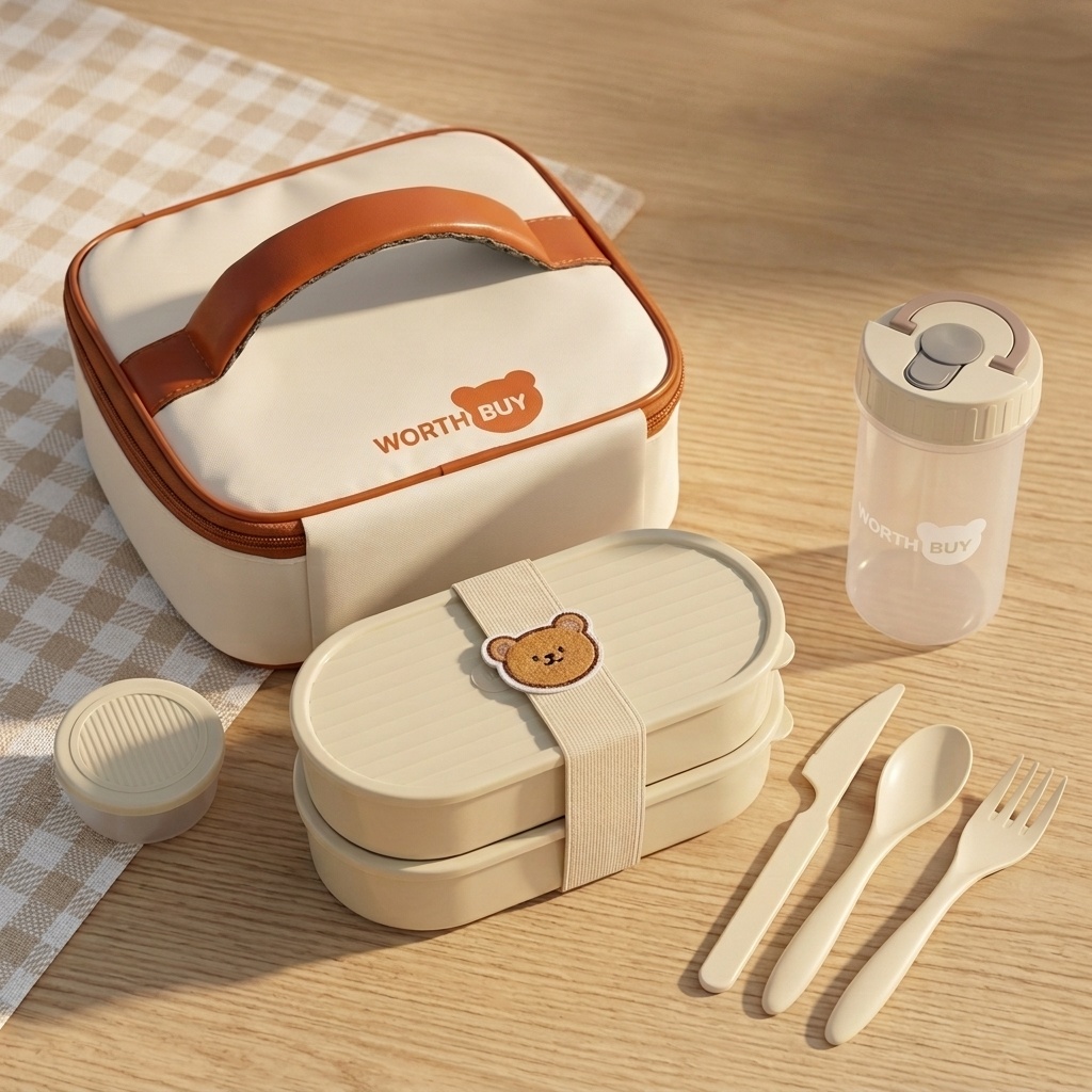 Microwaveable Plastic Lunch Bo - Baby Food Fruits avaliação e preço