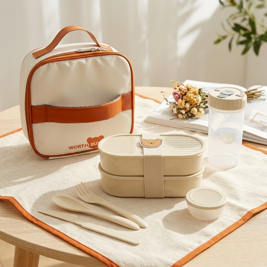 Microwaveable Plastic Lunch Bo - Baby Food Fruits avaliação e preço