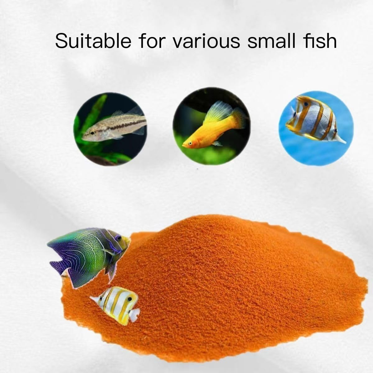 50g Brine Shrimp Eggs No Hatch - Baby Food Shrimp avaliação e preço
