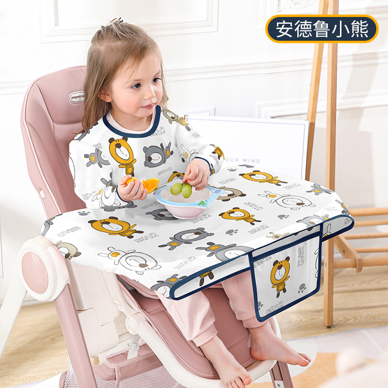 Newborns Bib Table Cover Baby  - Baby Food Newborn avaliação e preço