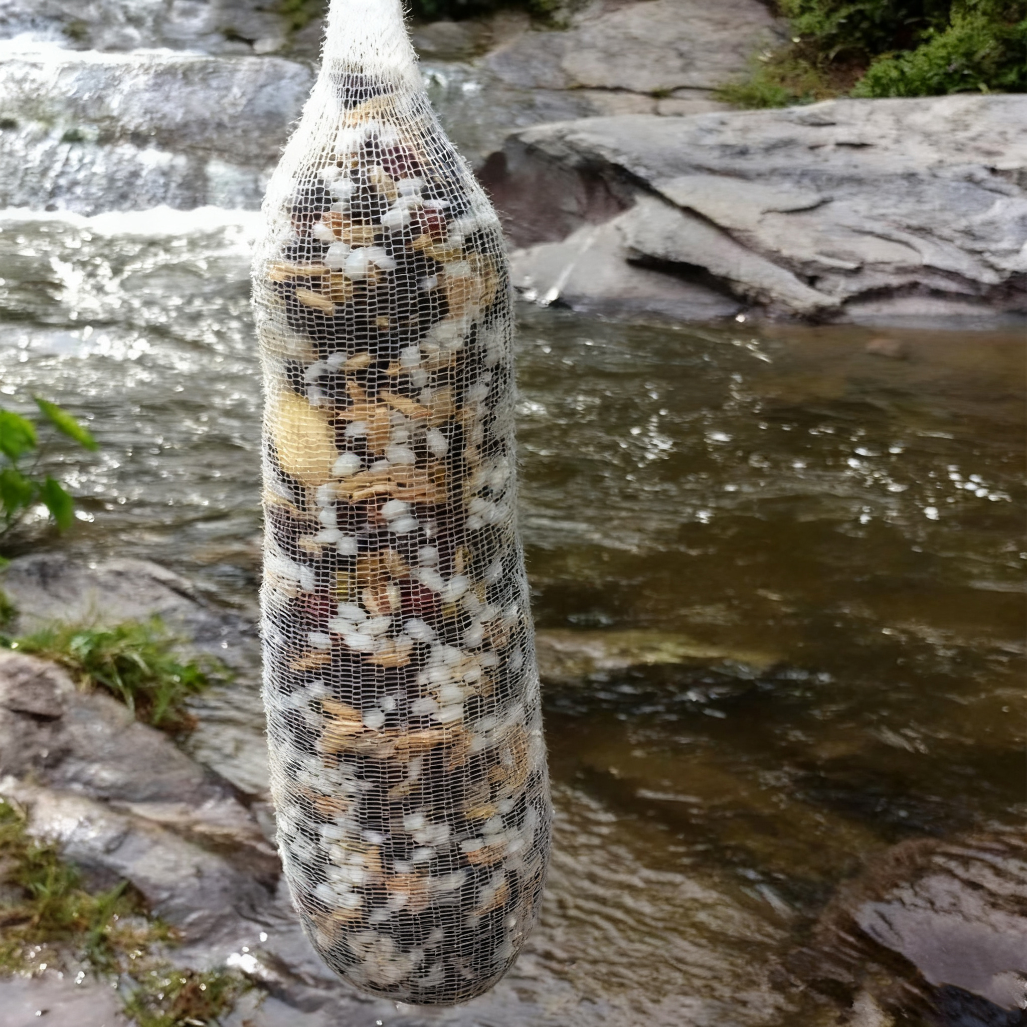 5M PVA Mesh Water-soluble Fish - Mesh Feeder Bag avaliação e preço