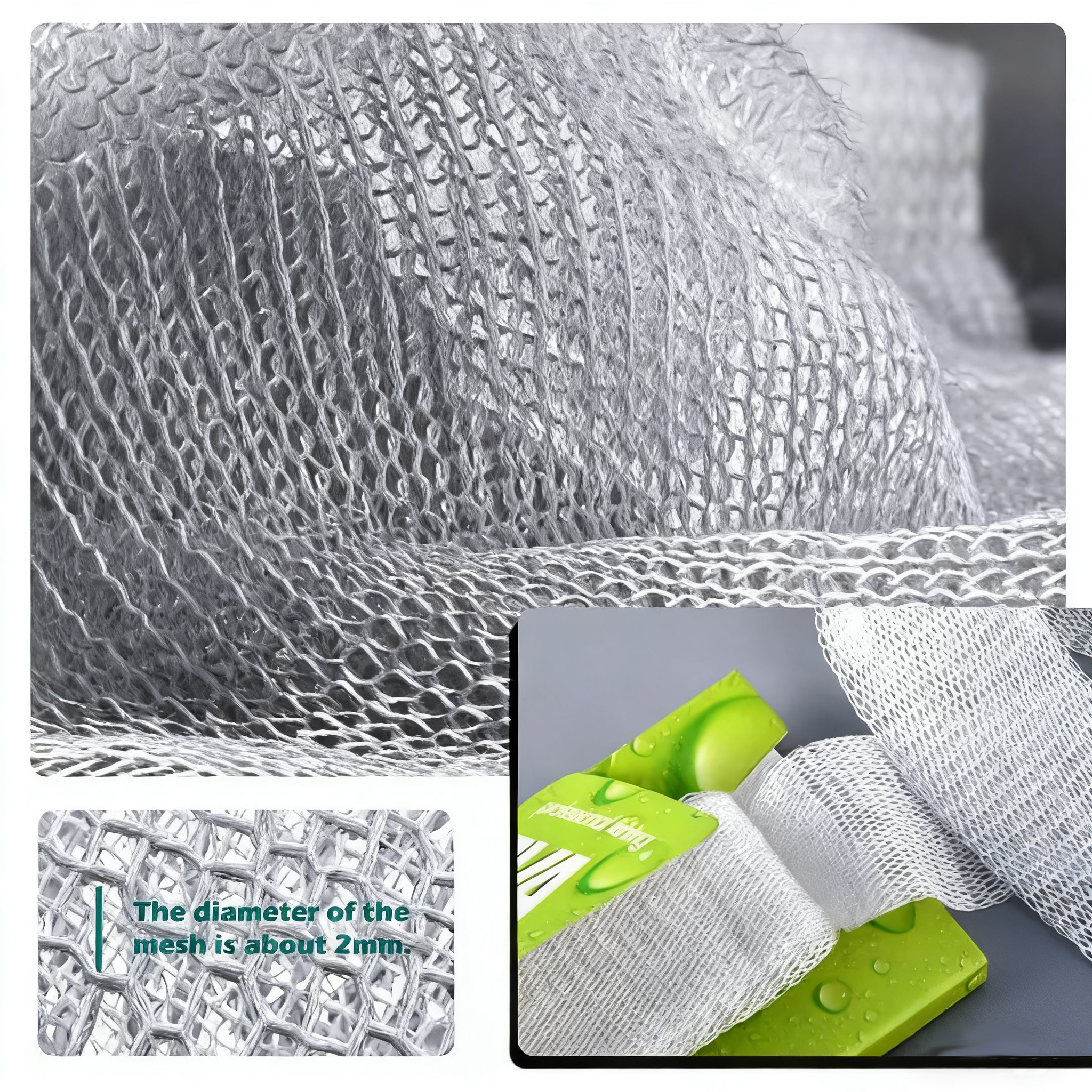 5M PVA Mesh Water-soluble Fish - Mesh Feeder Bag avaliação e preço
