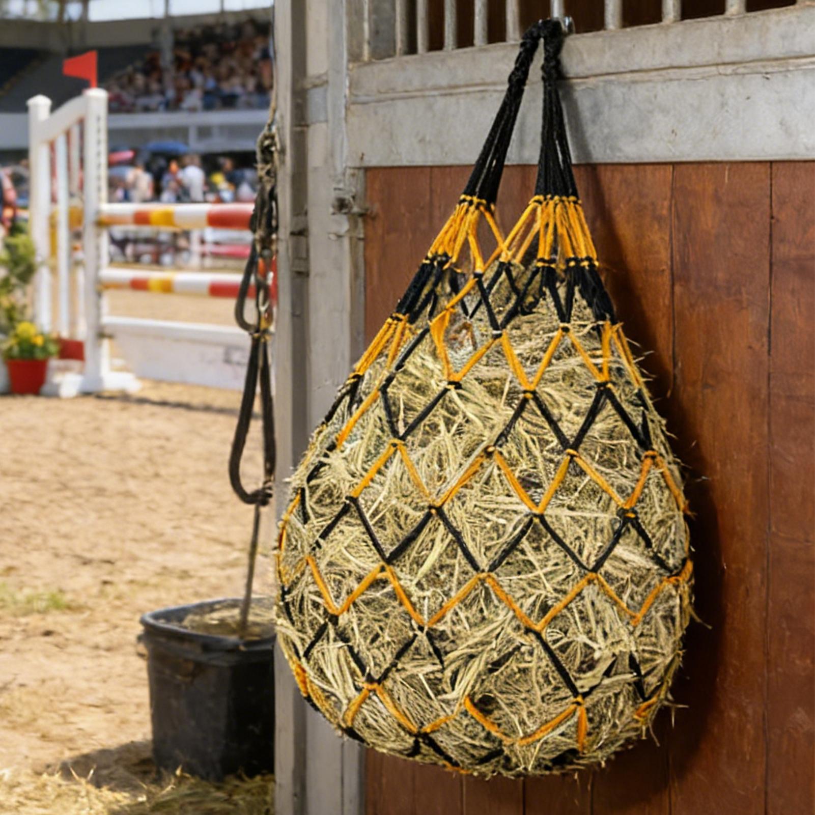 Hay Nets For Horses 3 Pieces B - Mesh Feeder Bag avaliação e preço