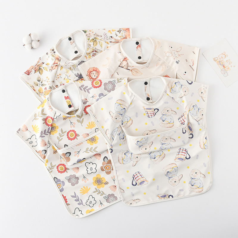 Newborn Baby Bibs Blouse Water - Baby Food Newborn avaliação e preço