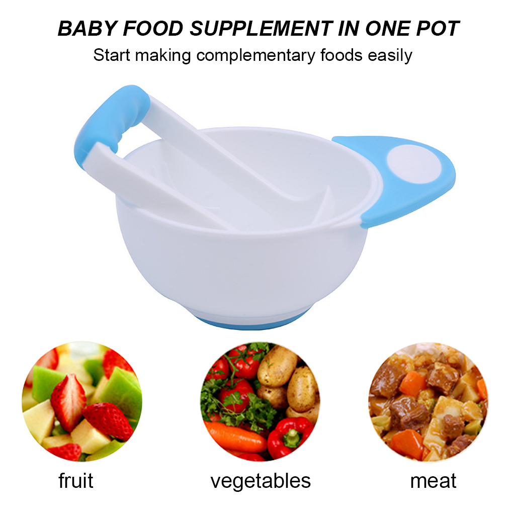 Baby Grinding Bowl Manual Kids - Baby Food Grinding Bowl avaliação e preço